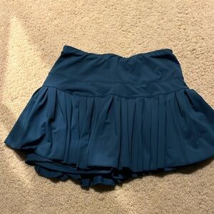 Tennis athletic skirt- Gold hinge look-a-like
